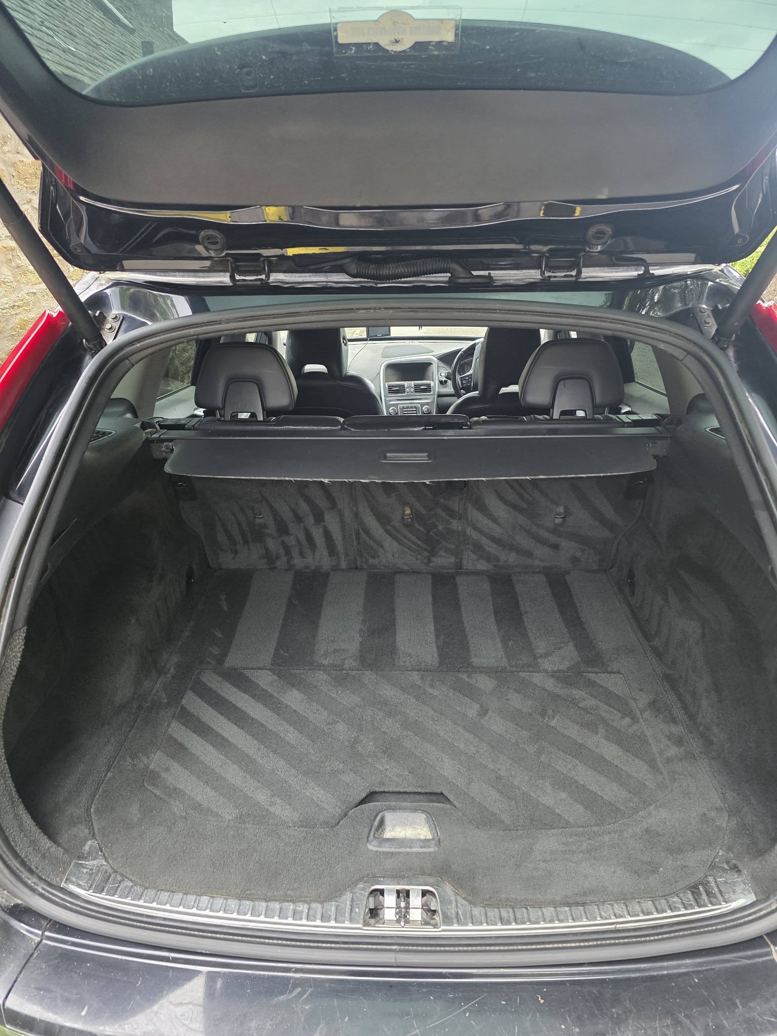 Engine bay before